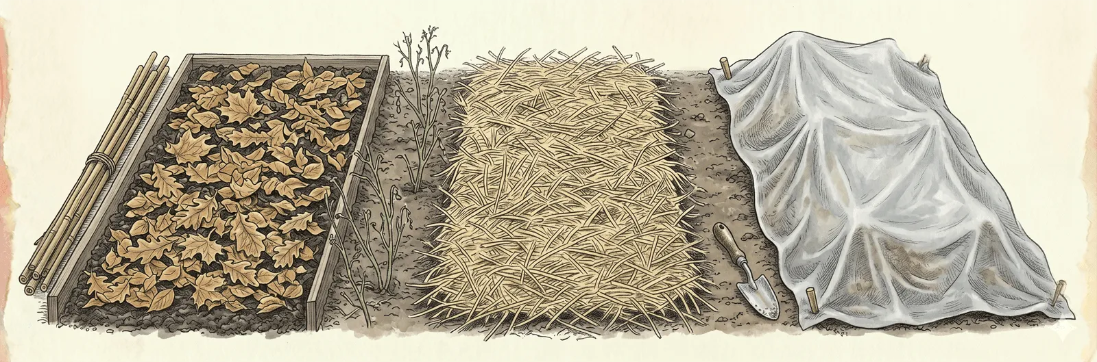 Gemüsegarten im November – Gartenarbeit, Aussaat und Ernte