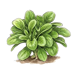 Feldsalat – Wachstumsphase