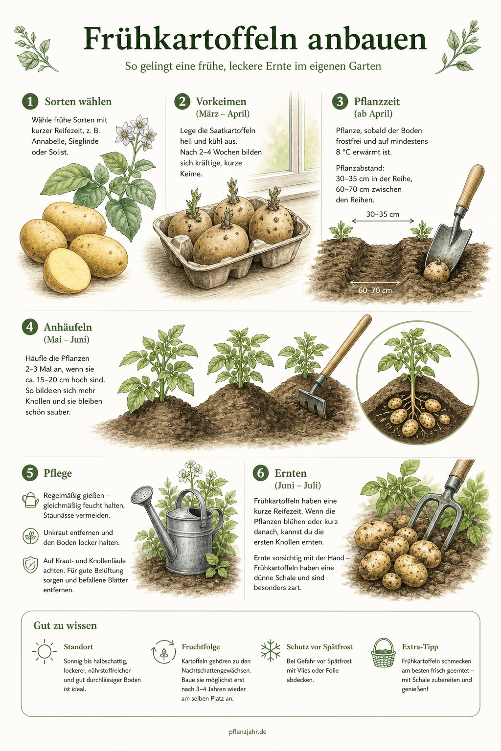 Infografik: fruehkartoffeln-anbauen