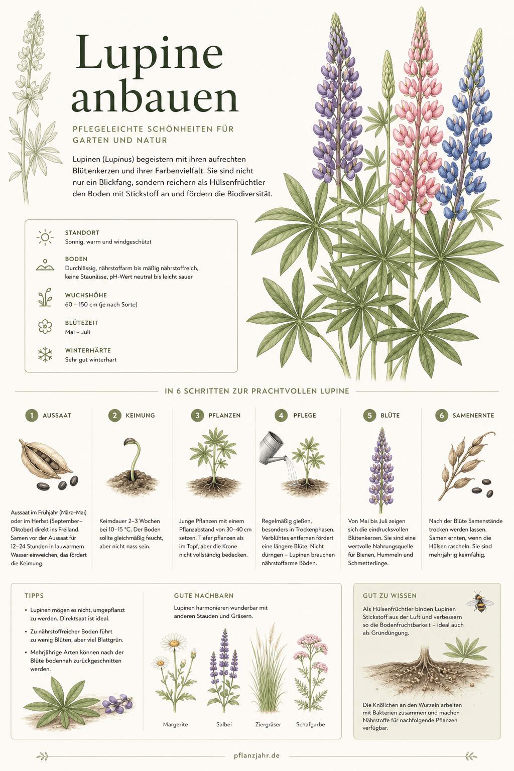 Infografik: lupine-anbauen