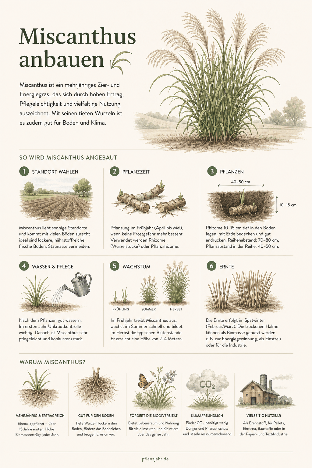 Infografik: miscanthus-anbauen