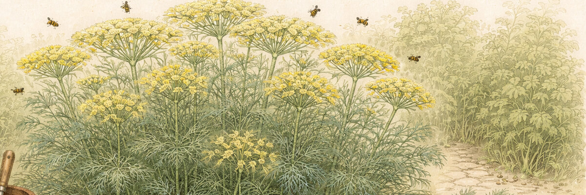 Gewürz-Tagetes – Pflanze im Beet